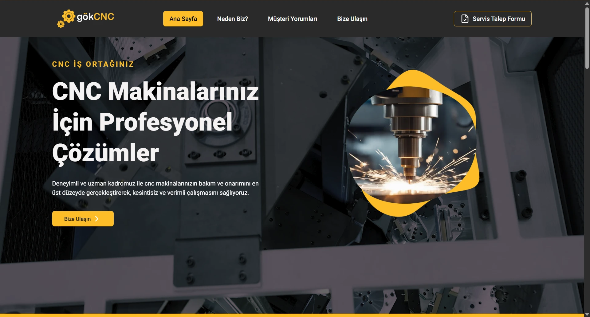 Gök CNC Ana Sayfa